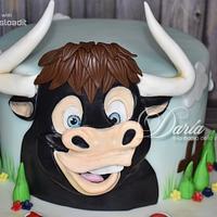 Ferdinand the bull cake