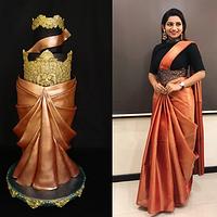 Indian Coture Ethnic Wear A Cake Collaboration