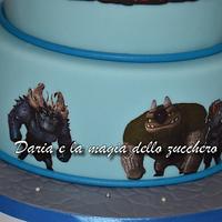 Trollhunters cake