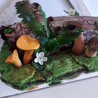 Mushroom cake