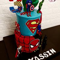 "Avengers cake"
