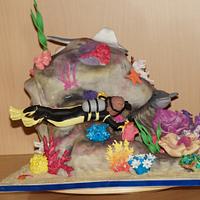 Coral Reef cake 
