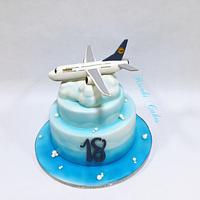 Plane cake Birthday Plane cake Birthday