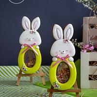 Easter bunny with isomalt