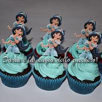 Princess Jasmine cupcakes