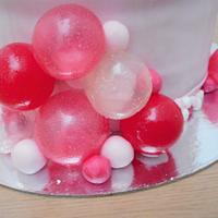 Bubbles cake for a small girl