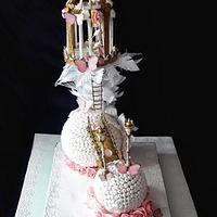 My participation in the #CakeArtBulgaria category "Wedding Cakes"