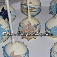 cakepops sea themed
