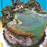 Jelly Island Cake