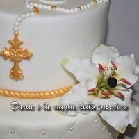 first communion cake 