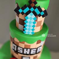 Minecraft Cake 