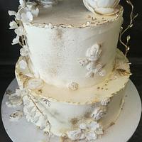 my first wedding cakes