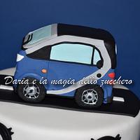Smart car cake