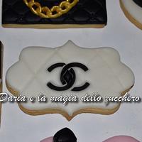 Chanel themed cookies