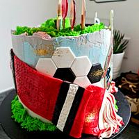 Ronaldo Football Cake