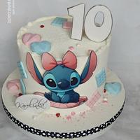 Stitch cake