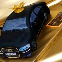 Audi A8 cake 