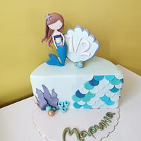 Mermaid cake