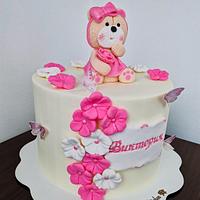Teddy bear cake 