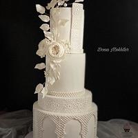 Islamic decoration wedding cake