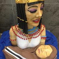 Finding Moses in the river- Bible cake collaboration 