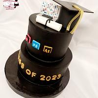 "Graduation cake"