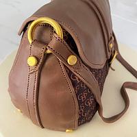 Monogram handbag Cake