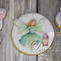 Fairy garden cookies