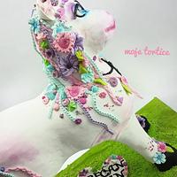 3d unicorn cake 🦄