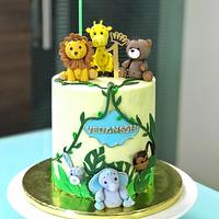 Baby Animal Cake 