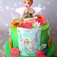 Tinkerbell cake