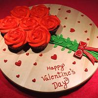 Valentine's Day Theme Cupcakes