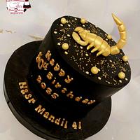 "Scorpion cake"