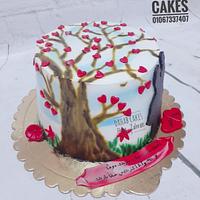 Romantic  cake 