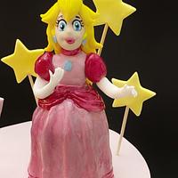 Mario & Princess Peach Cake 🍄🩷