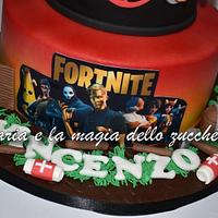 Deadpool Fortnite cake
