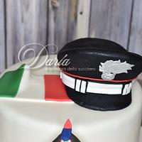 Policeman cake
