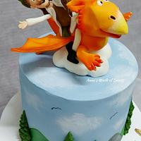 Zog and flying doctors Cake 