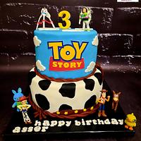 "Toy story cake & cupcakes"