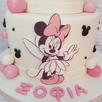 Cake Minnie mouse 