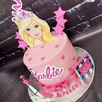 "Barbie cake & cupcakes"