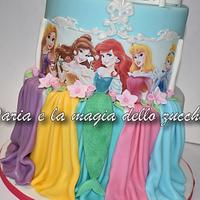 Disney Princesses cake 