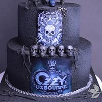 Ozzy Osbourne cake