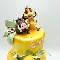 The lion king cake