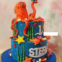 Finding Nemo birthday cake