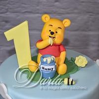 Winnie the pooh and friends cake