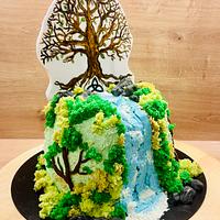 Tree of life cake