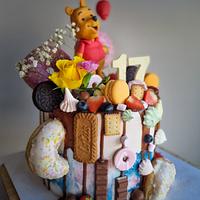 Winnie the pooh crazy cake ❤️