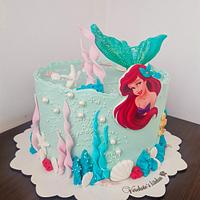 Ariel cake - the little mermaid 