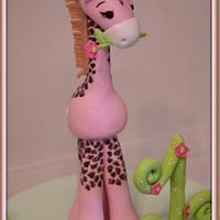 The little pink giraffe